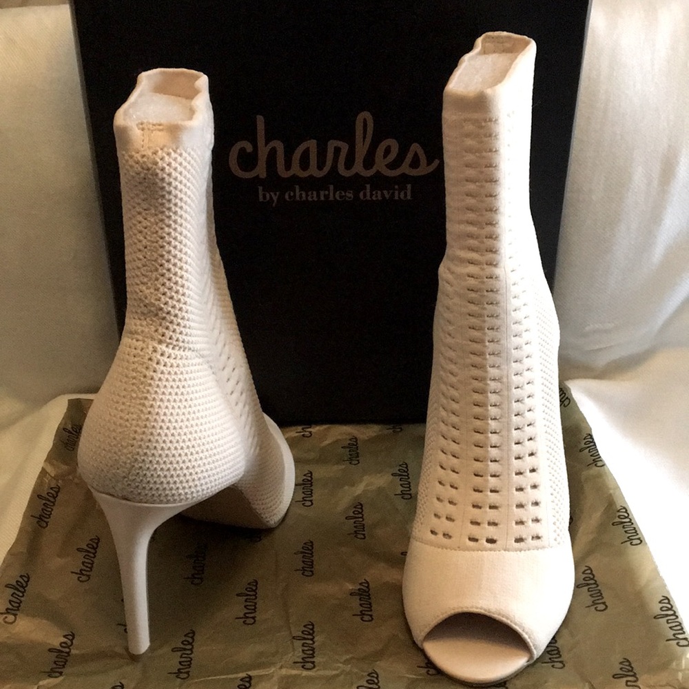 Charles by Charles David Beige Inspector Bootie 9
